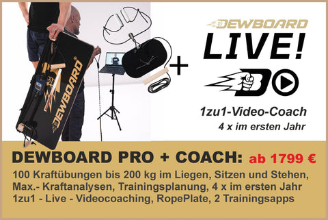 Dewboard PRO + Live-Coach kaufen