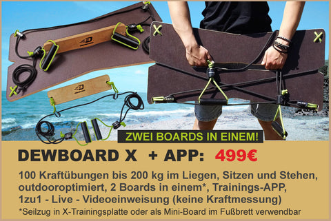 DEWBOARD X + APP  kaufen